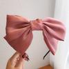 1Pcs Fashion Oversize Solid Bow Hairbands Hair Hoops For Women Girls Party Hair Accessories
