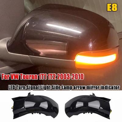 Dynamic Blinker for VW Touran 1T1 1T2 2003 2004 2005 2006 2007 2008 2009 LED Turn Signal Light Side Lamp Rear Mirror Indicator