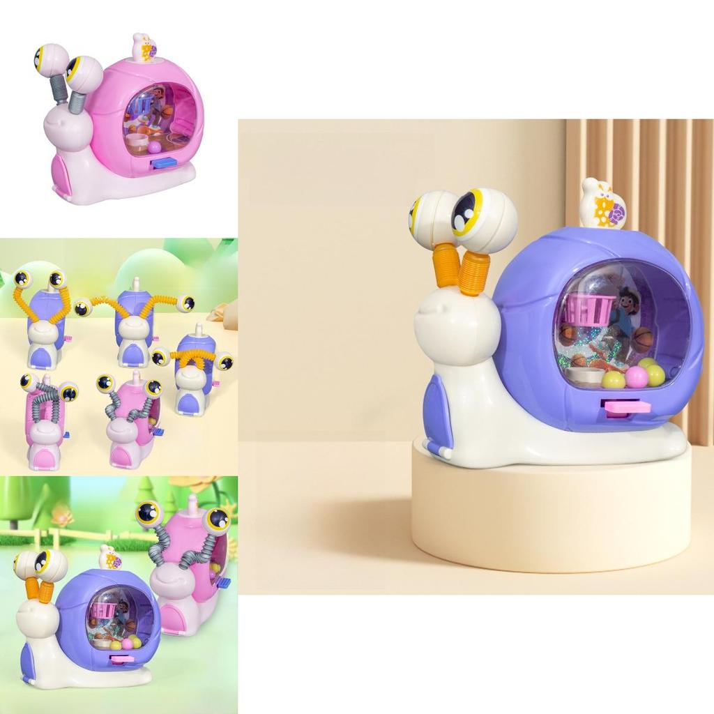 Childrens Puzzle Toy Plastic Snail Shooting Game For Handeye Coordination And Fun Play