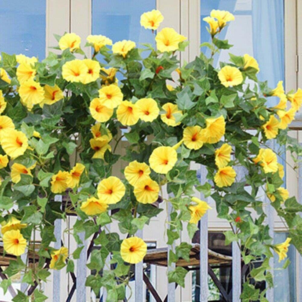 Wedding Home Decor Bouquet Fake Morning Glory Artificial Flowers Artificial Plants Silk  flower
