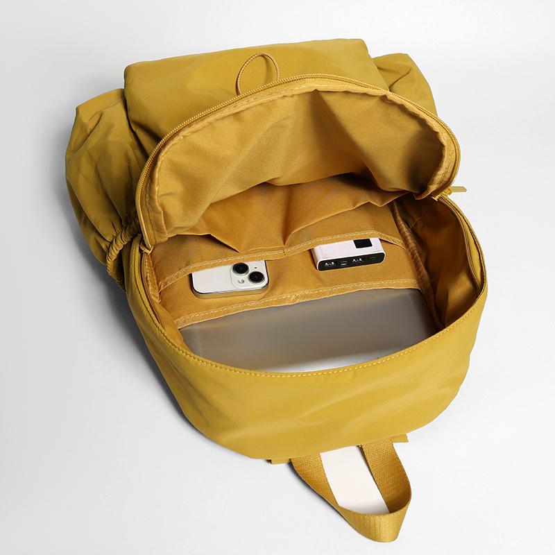 Men Women Backpack Nylon Lightweight Large Capacity Travel Backpack Student Schoolbag