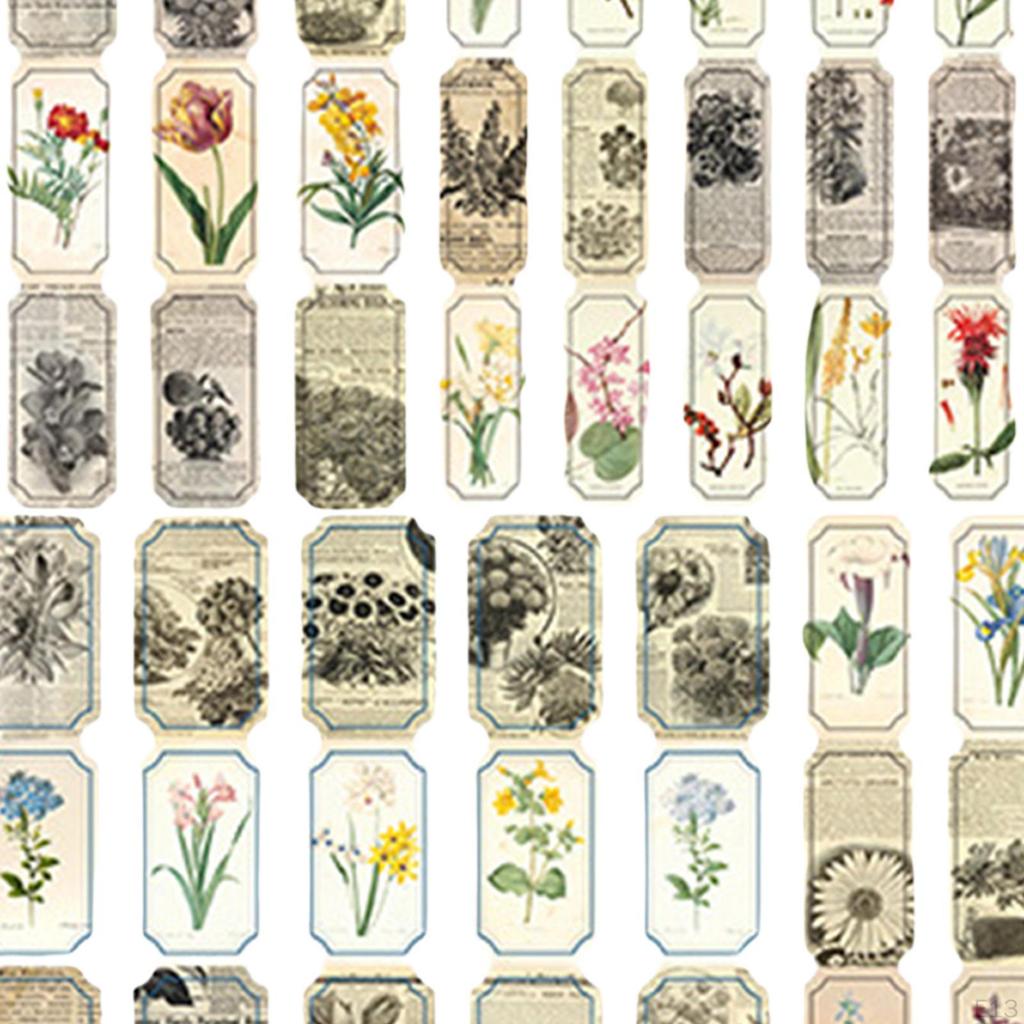 Vintage Stickers, Decoupage Stickers Antique Journal for DIY Crafts Journals