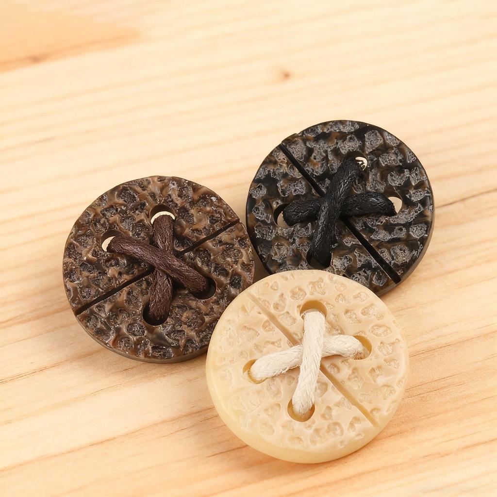 Resin High-Grade Decorative Buttons for Fashionable Cashmere Trench Coats