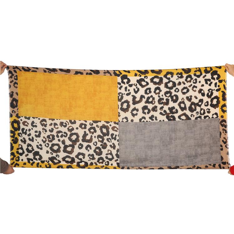 2024 Vår og høst Vinter Nytt bomull og hamp langt tynt skjerf Reise Allsidig solkrem varmt sjal for kvinner