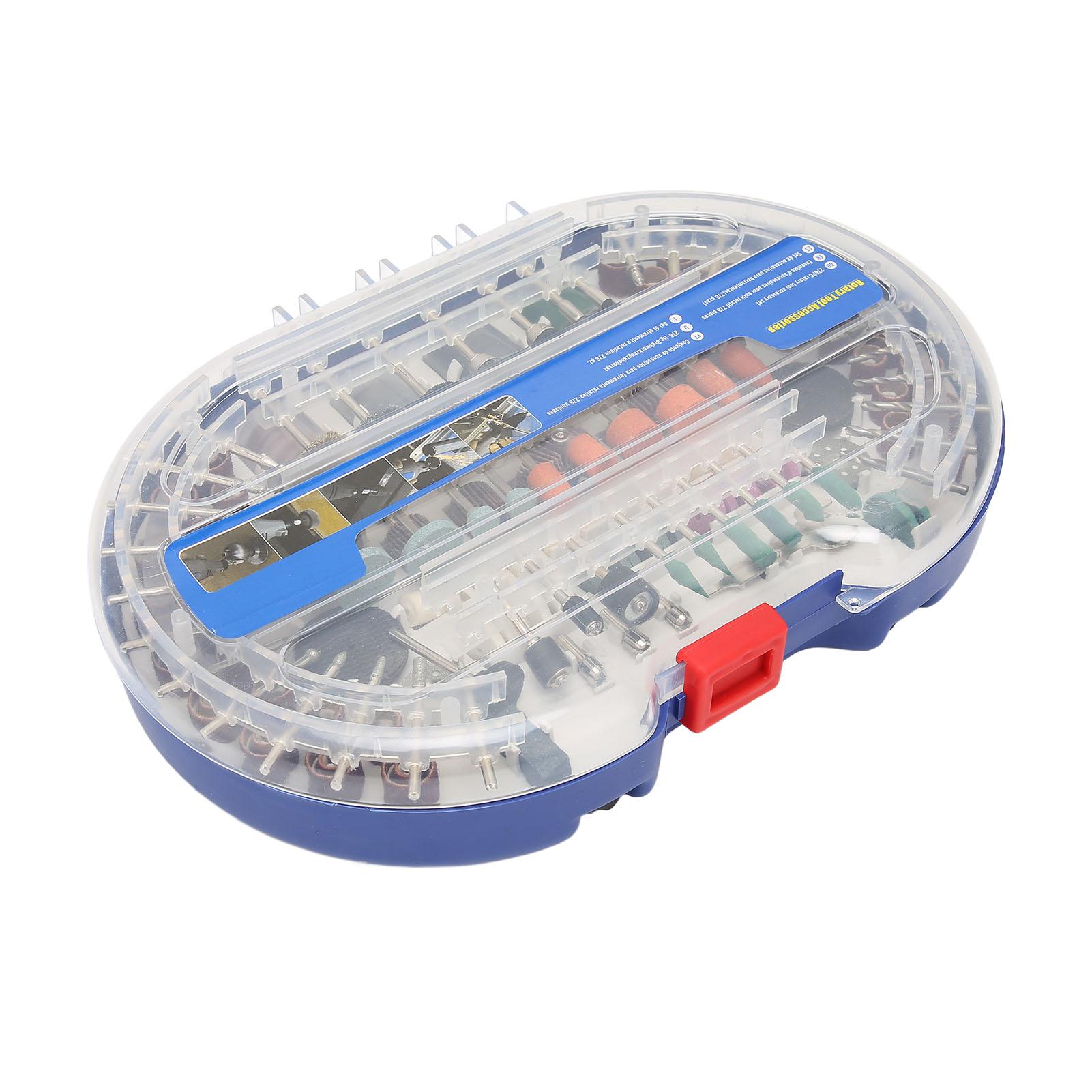 

Набор принадлежностей для вращающегося инструмента, 276 шт., хвостовик 18 дюймов, универсальный набор для проектов по благоустройству дома