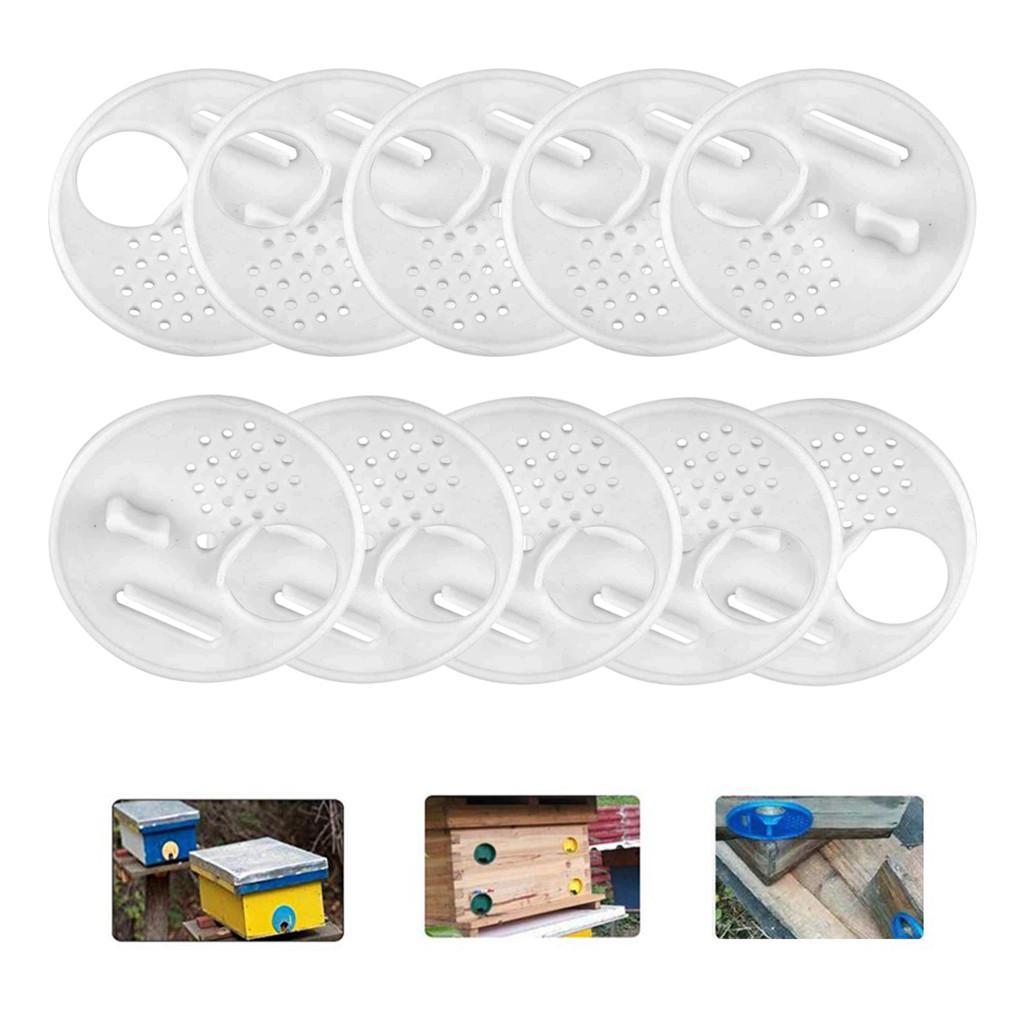 20pc Plastic Bee  Door / Entrance Disc / Bee Hive Nuc Box Entrance Gate Tool