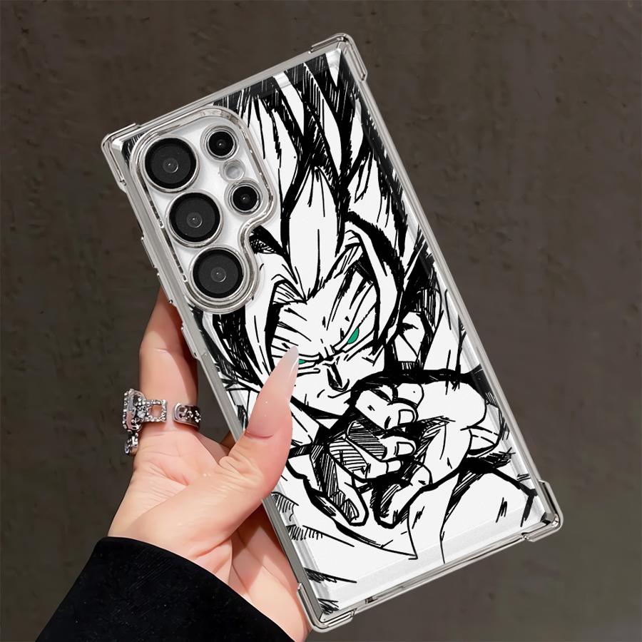 Dragon Ball Vegeta Son Goku Art Case for Samsung Galaxy 25 S21 S24 FE S23 S22 Plus S20 Ultra Note 20 Ultra S25Edge Phone Cover