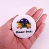 Bandit Duck Pin Badge Brooch