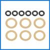Low Profile Engine Valve Cover Washer Bolt Kit Blue for Acura for Honda D-Series Engines D15 D16 Auto Accessories