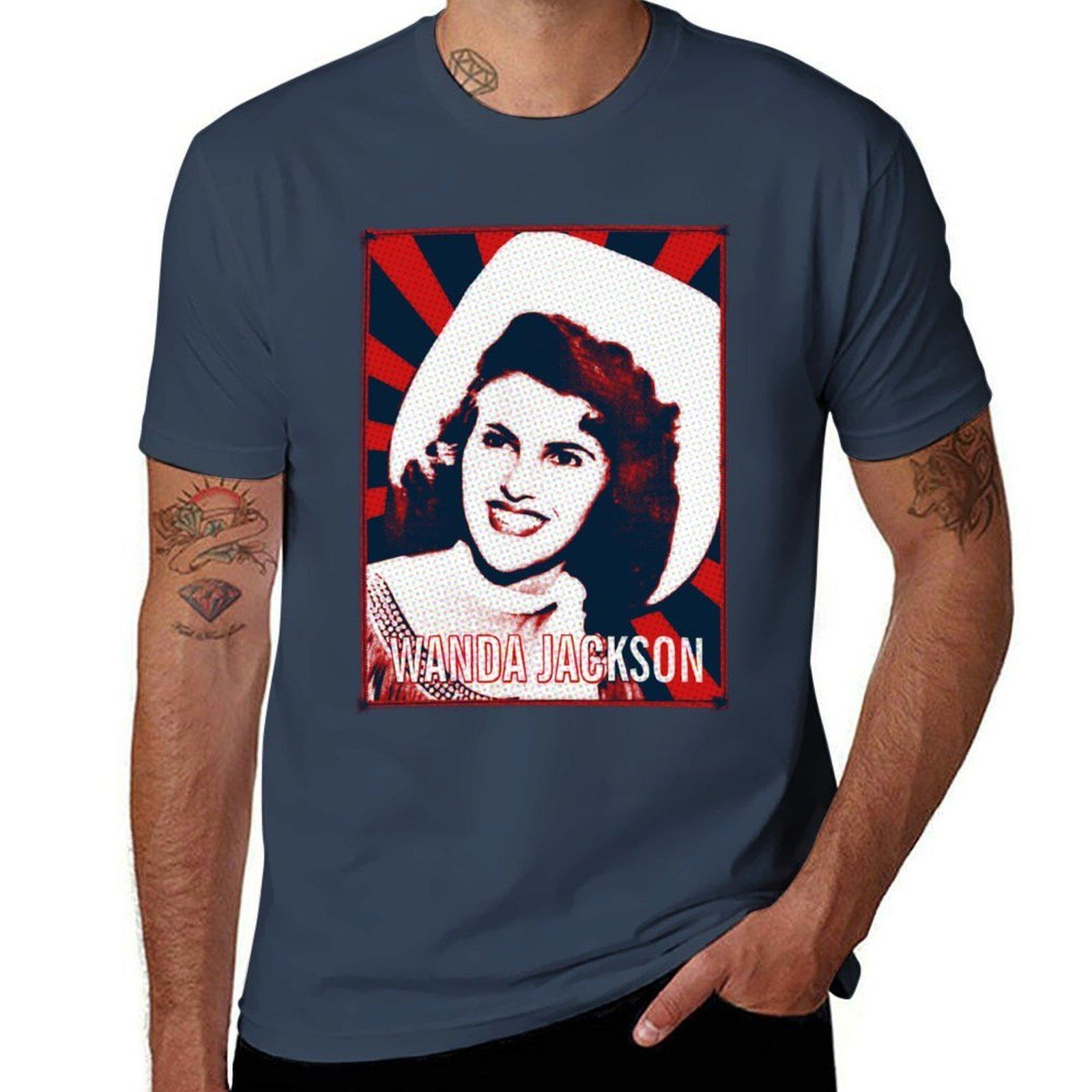 Wanda Jackson Tshirt Uv Protection Outdoor Tee Shirt S