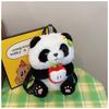 Plüsch-Rucksack mit Panda-Motiv für Mädchen, atmungsaktives Design und sicherer Reißverschluss für den täglichen Gebrauch
