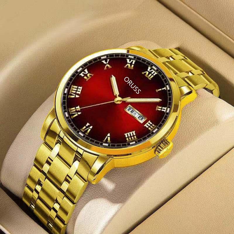 Fully Automatic Movement Watch Men'S Watch Luminous Waterproof Calendar High-End Handsome And Fashionable