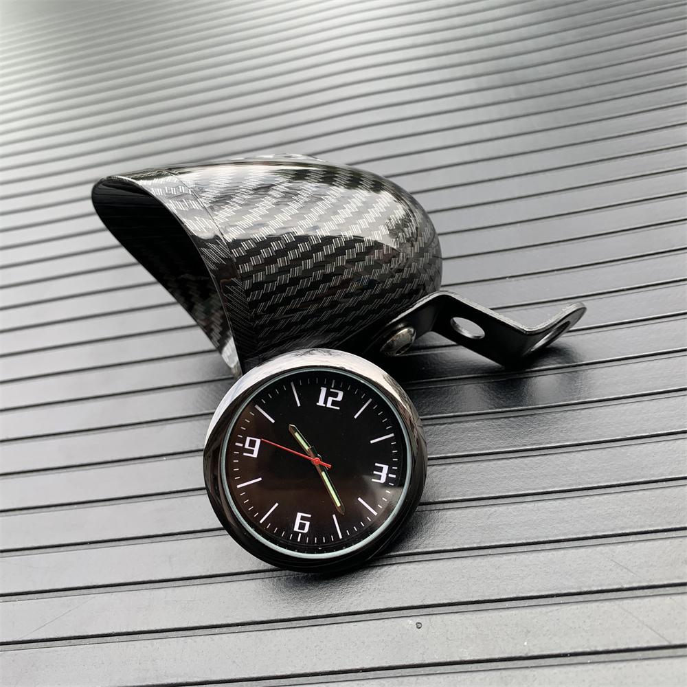 Motorcycle Clock Waterproof Electric Bike Handlebar Mount Quartz Watch Luminous Clock Moto Accessories Universal