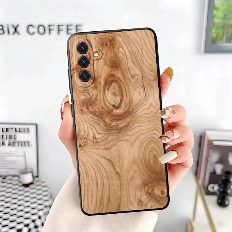 Vintage Wood Grain Pattern Soft Phone Case for Samsung A17 A37 A57 A16 A26 A36 A56 A15 A25 A35 A55 A14 A24 A34 A54 A13 A23 A33 A
