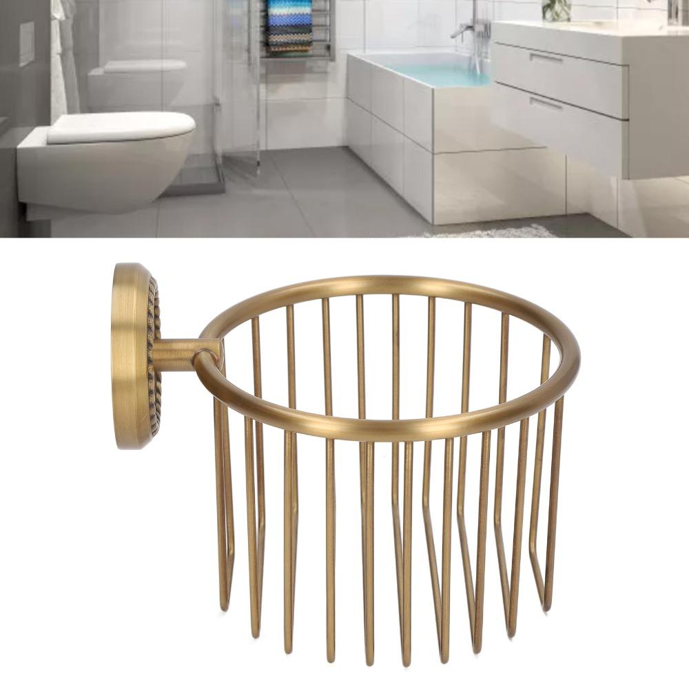 Copper Toilet Paper Rack Antique Brass Tissue Dispenser Bathroom Restroom Toilet
