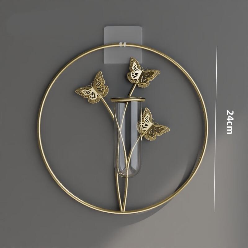 Mi Ling Gear Flower Metal Wall Decor Set