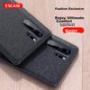 ESCASE Huawei P30 Pro Phone Case, P30 Pro Protective Cover, Creative Full-Edge Anti-Drop Leather Back Cover, ES-19 Deep Black