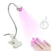 Clip-on UV Nail Lamp USB Manicure Salon Tools New Nail Dryer Light  For Gel Nails