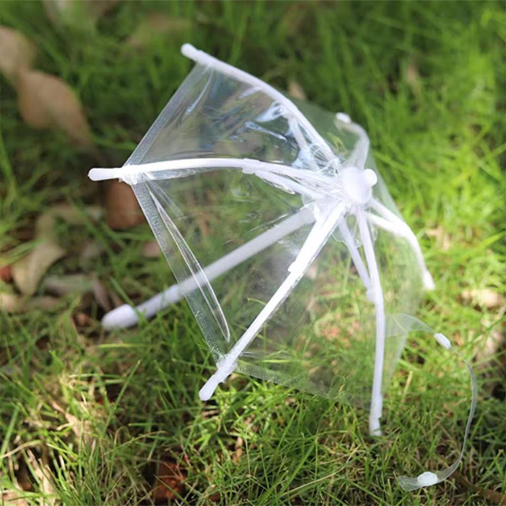 Doll Umbrella Dollhouse Accessory Handcraft Craft for Indoor Outdoor