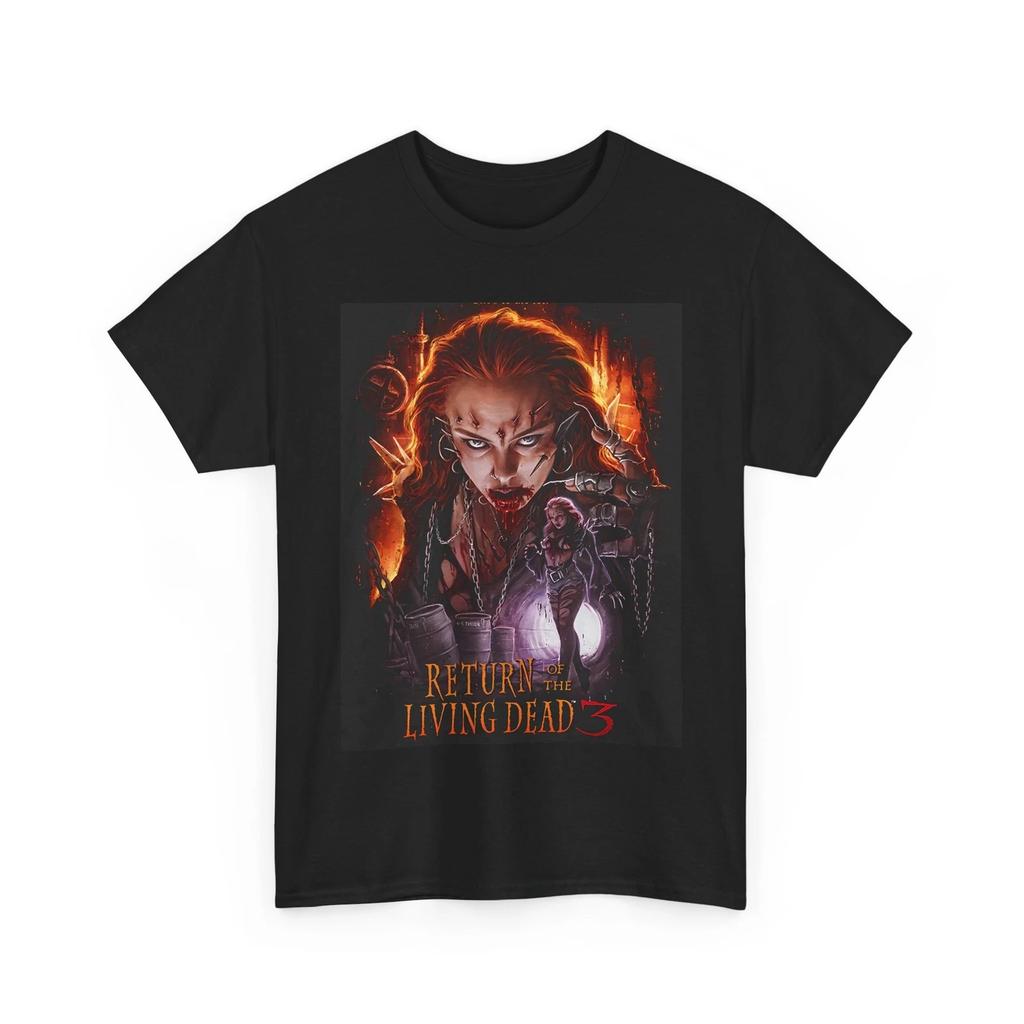 Return Of The Living Dead 3 Movie 100% Cotton T-shirt Mens Tees Top Unisex Heavy Cotton Tee