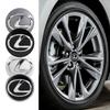 4 Stück Auto-Radkappe Radnabenkappe Dekorationszubehör für Lexus ES RX LS IS250 IS200 CT200h GS300 LS430 RX450h LX570 IS300