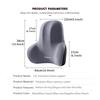 NPSBC1 For Alfa Romeo Car Driver Seat Headrest Lumbar Support Pad Neck Pillow Interior Accessories For Alfa Romeo Giulia 147 Mito 156 1