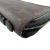 LOUIS VUITTON M61506 Round zip wallet Monogram macacer leather Zippy XL business bag Brown leather Used