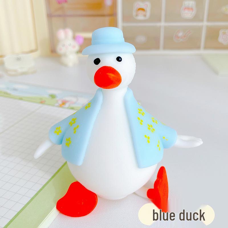 

Игрушка-антистресс «Утка» - Мультяшное животное, снятие стресса и оригинальный подарок