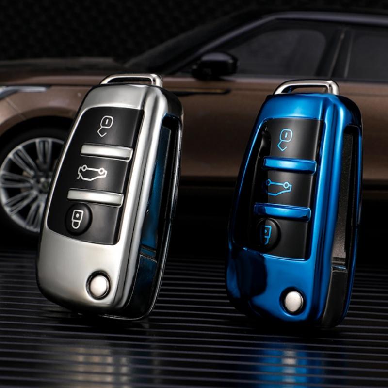 New Fashionable Car Remote Key Case Cover Protective Shell For  C6 R8 A1 A3 Q3 A4 A5 Q5 A6 S6 A7 B6 B7 B8 8P 8V 8L TT RS Sline