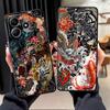 Splicing Tiger Drache Handyhülle Case für Xiaomi Redmi Note 14 K40 K80 A1 A2 A3 10 13 Pro Plus 9 8 7 12 11 Pro 11S 14C 12S 12C