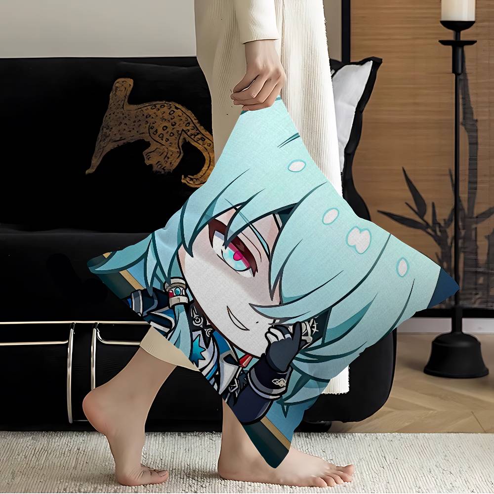 Honkai Star Rail Anaxa Cushion Cover Decorative Pillow Sofa Home Decor case pillow cases