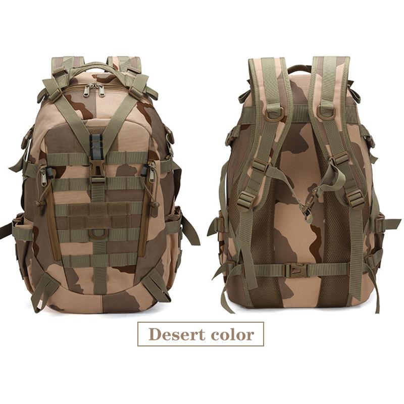 Men's Backpack Hiking Cross-country Camping Travel Backpack Men's Camouflage Sports Outdoor Tactical Backpack