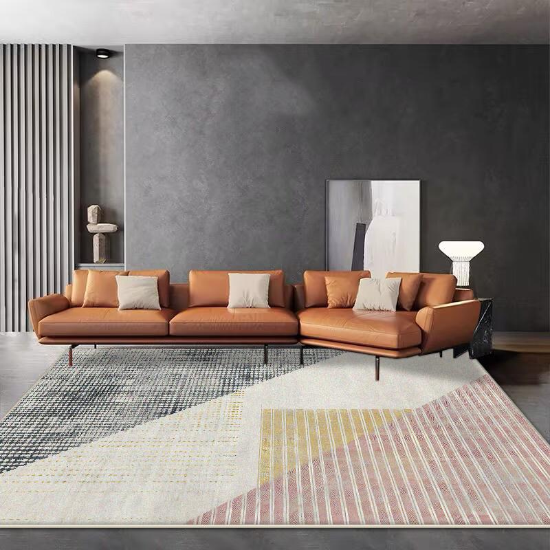 Modern Luxury Carpet for Living Room Decoration Home Fashionable Nordic Sofa Side Floor Mat Big Size Washable Rugs for Bedroom