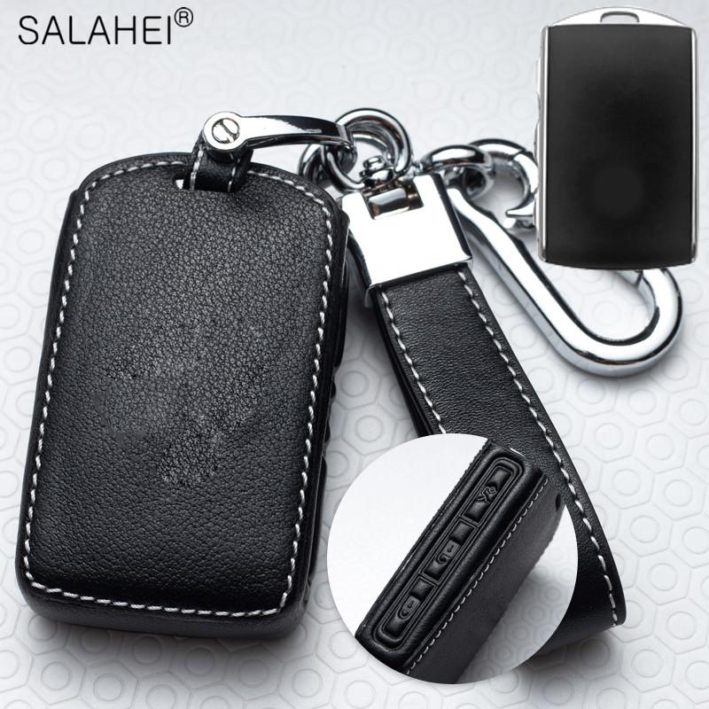 Leather Car Key Case Leather For Volvo C30 Xc40 Xc60 Xc90 S60 S70 S80 S90 Xc90 - V50 V90 S40 D5 T5 T6 Keychain Bag