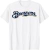 Vintage Brewers Sports Graphic T-Shirt Retro Athletic Tee S-5XL
