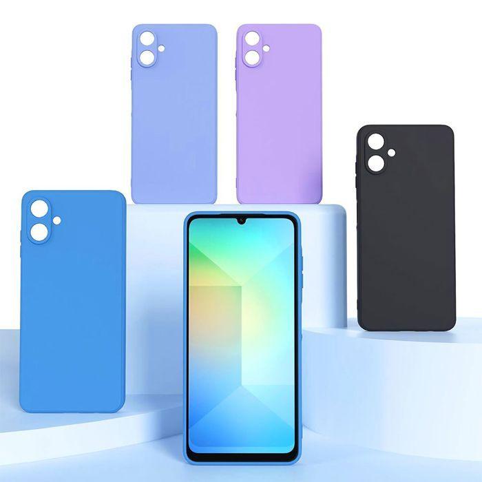Coque de Protection - BOOLING - Samsung Galaxy A07 - Silicone Anti-Rayures Antidérapant Bleu