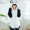 Children's Autumn Winter Loungewear Cartoon Animal Onesie Kids' Flannel Sleepwear