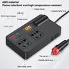 Auto-Wechselrichter 200W DC 12V/24V zu AC 220V Konverter Ein/Aus-Schalter QC 3.0 USB/PD/Type-C Ladegeräte Netzteil Spannungserkennung
