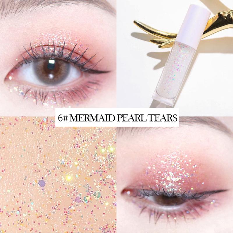 

Bsimone Shimmer Metallic Glitter Eyeshadow Highly Pigmented Long Lasting Waterproof Liquid Matte Shadow Eye Makeup Cosmetics