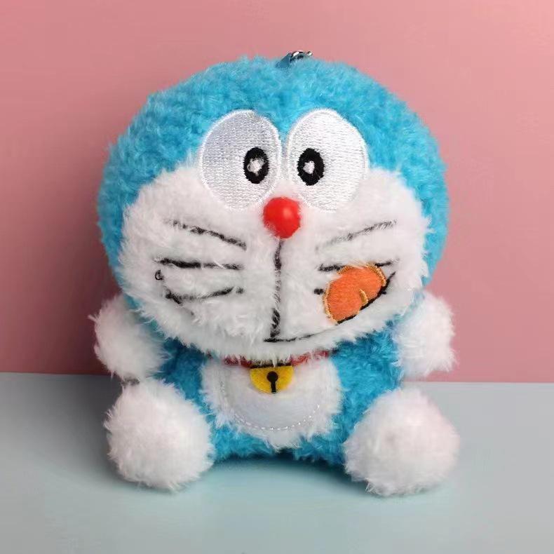 

Doraemon & Doraemi Plush Keychain Cat Doll Bag Pendant for Women Genuine Doraemon