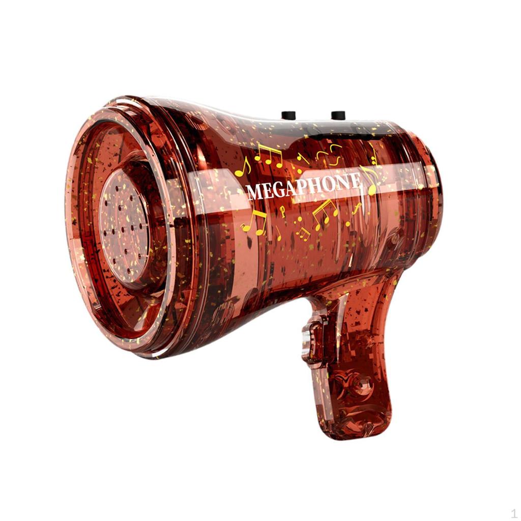 Compact Speaker Keyring Mini Bullhorn Vocal Toy for Children