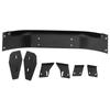110 RC Tail Wing Spoiler Drift Racing Aluminium Alloy Tail Wing Black for HSP for LC