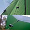 BUSHMEN Travel Gear ULTRA Tarp (Deep Green, 2x3m)