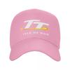 Cappellino da Baseball Punk Unisex Sportivo da Moto Isle Of Unisex Gare TT Cappello da Papà Regolabile Unisex Cappellini Snapback Sportivi da Donna