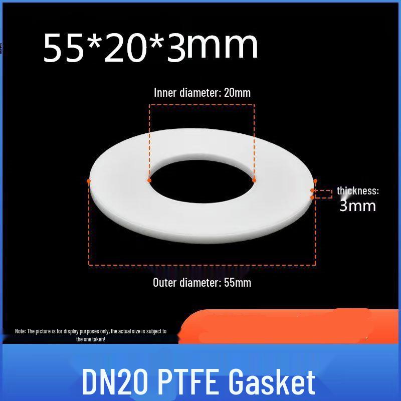 PTFE Teflon Gasket - Polytetrafluoroethylene Flange, Non-standard Machining