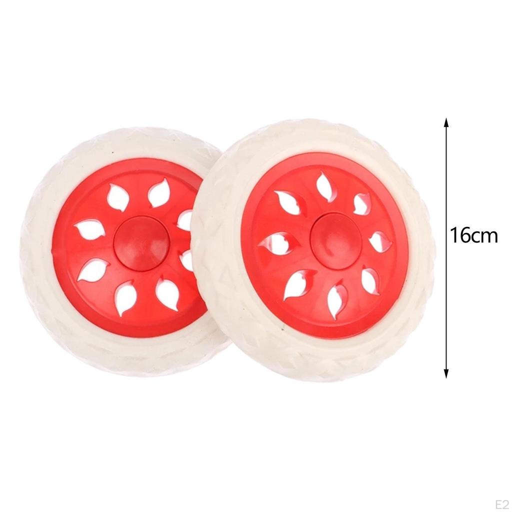 Rubber Wheels for Portable Shopping Carts and Trolleys