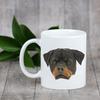 Rottweiler -Kubek Ze Zdjęciem I Napisem Geometryczny Pies Art-Dog