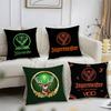 J-Jager-M-Meisters-S Pillow Case Sofa Short Plush Double-Sided Hd Printing Room Home Office Gift Cushion Cover