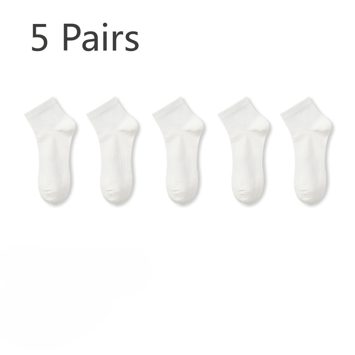 

5 пар мужских тонких хлопковых носков 7A с антибактериальным эффектом, дезодорирующих и отводящих влагу, без косточки, для весны и лета 5 Pairs