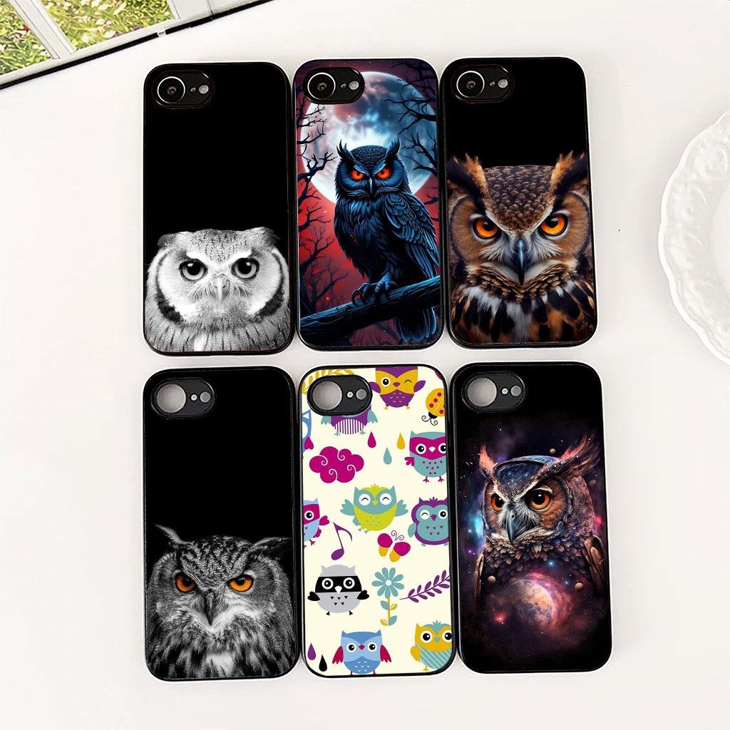 Wallpaper Owl Bird Silicone Phone Cover for Motorola Moto G86 G57 E14 E15 G14 G34 G35 G84 G24 A54 G15 Power E22 Soft Case